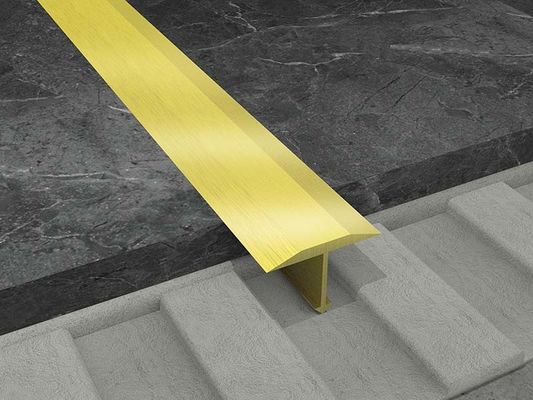 Brass Floor Transition Strip Brass Tile Trim 8mm Wood Floor Finishing Closing