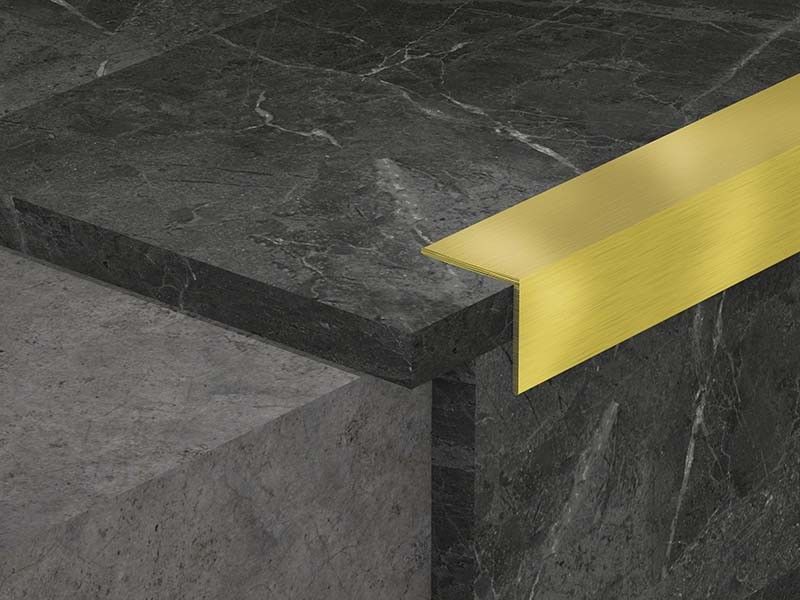 Brass Floor Transition Strip Brass Tile Trim 8mm Wood Floor Finishing Closing