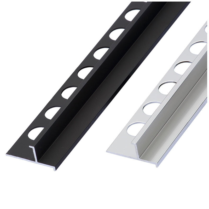 Chrome Square Edge Tile Trim 10mm Aluminium L Shaped Trim home decorative